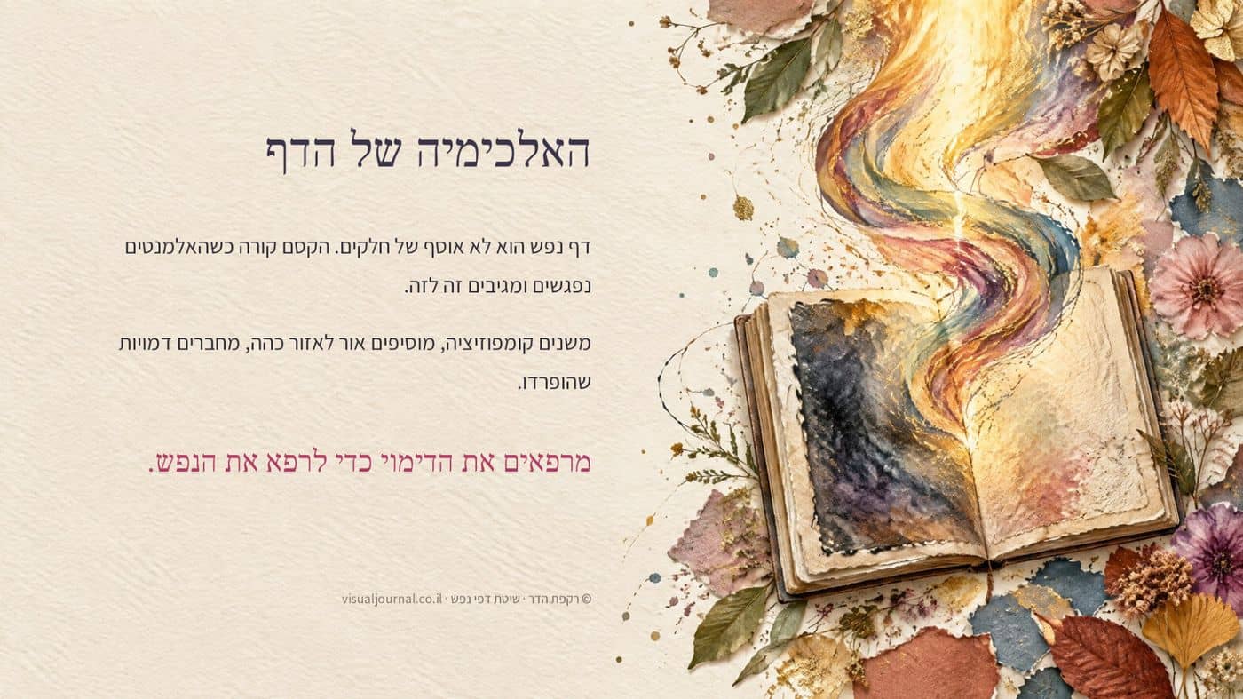 האלכימיה של הדף